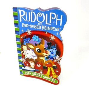 Bendon Rudolph The Red Nosed Reindeer Board Book Ages 2+ Stocking Stuffer